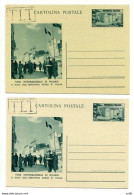 TriesteA-C.P. L.20 "Fiera Di Milano" N.C20/C20A-2 Cartoline Emiss. Non Ufficiale - Mint/hinged