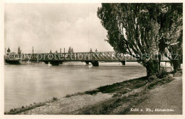 73358284 Kehl Rhein Rheinbruecke Uferpartie Kehl Rhein - Kehl