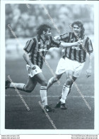 Fo2601 Foto Originale Calcio Milan Lentini E Paolo Maldini Esultano Dopo Un Goal - Sonstige & Ohne Zuordnung