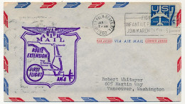 Etats Unis - Env. Depuis St Palm Beach - First Flight Jacksonville - West Palm Beach - 15 Janv. 1960 - 2c. 1941-1960 Lettres