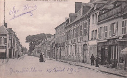 60 - GRANDVILLIERS - Rue D'Amiens - Imprimerie - Grandvilliers