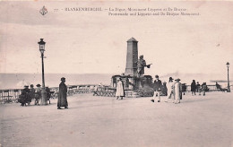 BLANKENBERGE - BLANKENBERGHE -  La Digue - Monument Lippens Et De Bruyne - Blankenberge