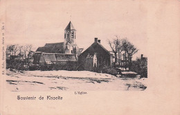 KNOKKE - KNOCKE Le ZOUTE - Souvenir De Knocke - L'église - Knokke