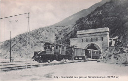 Valais -  Brig - Nordportal Des Grossen Simplontunnels ( 19755 M ) - Autres & Non Classés