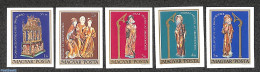 Hungary 1980 Religious Art Objects 5v Imperforated, Mint NH, Religion - Religion - Nuevos