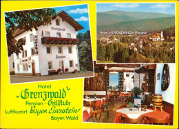 Bayerisch Eisenstein Hotel Grenzwald Pension Bes. Franz Liebl Innen & Außen 1970 - Sonstige & Ohne Zuordnung