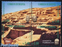 Bolivia 1995 El Fuerte Samaipata 4v [+], Mint NH, History - Archaeology - Archeologia