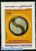 Tunisia 2010 Communication Within Cultures 1v, Mint NH - Tunesien (1956-...)