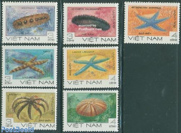 Vietnam 1985 Marine Life 7v, Mint NH, Nature - Shells & Crustaceans - Mundo Aquatico