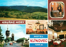 73356797 Krusne Hory Hotel Klinovec Restaurant Landschaftspanorama Krusne Hory - Czech Republic