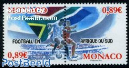 Monaco 2009 World Cup Football Africa 2v [:], Mint NH, Sport - Football - Unused Stamps