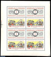 Hungary 1959 FIP Congress M/s, Mint NH, Nature - Transport - Horses - Philately - Coaches - Ongebruikt