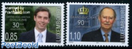 Luxemburg 2011 Dynasty 2v, Mint NH, History - Kings & Queens (Royalty) - Nuovi