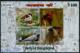 Bangladesh 2010 Birds 4v M/s, Mint NH, Nature - Birds - Bangladesh