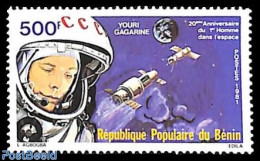 Benin 1981 Manned Space Flight 1v, Mint NH, Transport - Space Exploration - Nuevos