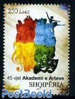 Albania 2011 45 Years Art Academy 1v, Mint NH - Albanie