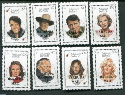 Barbuda 1987 American Artists 8v, Mint NH, Performance Art - Elvis Presley - Film - Marilyn Monroe - Movie Stars - Mus.. - Elvis Presley