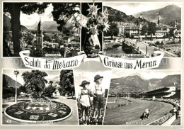 73356571 Merano Suedtirol Panorama Ponte Nazionale Passeggiata Ippodromo Merano  - Autres & Non Classés