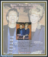 Guinea, Republic 1998 Diana With Elton John S/s, Mint NH, History - Performance Art - Charles & Diana - Kings & Queens.. - Case Reali