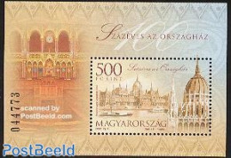 Hungary 2002 Parliament S/s, Mint NH, Transport - Ships And Boats - Nuovi