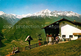 73356547 St Martin Kofel Bergstation Seilbahn Latsch Alpenpanorama St Martin Kof - Autres & Non Classés