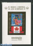 Cambodia 1975 Olympic Games S/s, Imperforated, Mint NH, Sport - Olympic Games - Cambodge