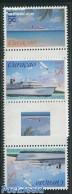 Curaçao 2013 Freewinds 2v, Gutter Pairs, Mint NH, Transport - Ships And Boats - Bateaux