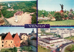 73356509 Vilnius Schloss Denkmal Altstadt Siedlung Hochhaeuser Vilnius - Litouwen