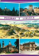 73356508 Liberec Und Umgebung Aus Der Vogelperspektive Jested Gebaeude Innenstad - Tschechische Republik