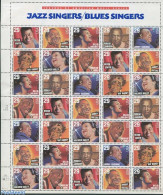 United States Of America 1994 Blues & Jazz Singers, Mint NH, Performance Art - Music - Unused Stamps