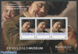 Netherlands - Personal Stamps TNT/PNL 2013 Frans Hals Museum 3v M/s, Mint NH, Art - Museums - Paintings - Musei