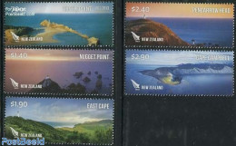 New Zealand 2013 Coastlines 5v, Mint NH, Various - Lighthouses & Safety At Sea - Nuevos