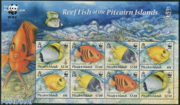 Pitcairn Islands 2010 WWF, Fish M/s, Mint NH, Nature - Fish - World Wildlife Fund (WWF) - Poissons