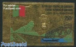 Cameroon 1971 Philatecam 1v, Imperforated, Mint NH, Philately - Art - Bridges And Tunnels - Puentes