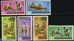 Togo 1973 Scouting Conference 6v Imperforated, Mint NH, Sport - Scouting - Togo (1960-...)