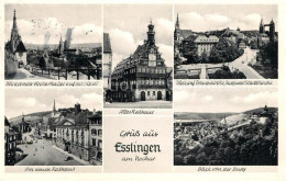 73356456 Esslingen Neckar Stadtpanorama Rathaus Frauenkirche Burg Stadtkirche Es - Esslingen