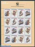 Guinea Bissau 1992 WWF, Monkeys M/s, Mint NH, Nature - Monkeys - World Wildlife Fund (WWF) - Guinée-Bissau