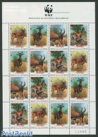 Mozambique 1991 WWF, Antilopes M/s, Mint NH, Nature - Animals (others & Mixed) - World Wildlife Fund (WWF) - Mozambico