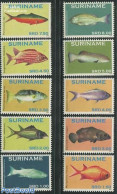 Suriname, Republic 2012 Fish 10v, Mint NH, Nature - Fish - Peces