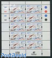 Slovakia 2004 Europa M/s, Mint NH, History - Nature - Various - Europa (cept) - Birds - Butterflies - Tourism - Unused Stamps