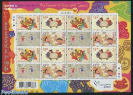 Hong Kong 2004 Children Games M/s, Mint NH, Various - Toys & Children's Games - Nuevos