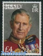 Jersey 2013 Prince Charles 65th Birthday 1v, Mint NH, History - Decorations - Kings & Queens (Royalty) - Militares
