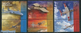 Israel 2013 Aviation 3v, Mint NH, Transport - Aircraft & Aviation - Neufs (avec Tabs)