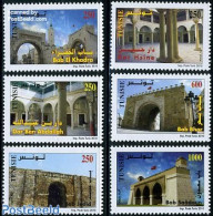 Tunisia 2010 Medina 6v, Mint NH, Art - Architecture - Tunisie (1956-...)