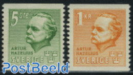 Sweden 1941 A.I. Hazelius 2v, Mint NH - Nuevos