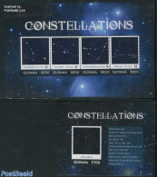 Guyana 2013 Constellations 2 S/s, Mint NH, Science - Astronomy - Astrologia