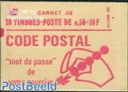 France 1972 Definitives Booklet 20x0.50, 3 Phosphor Bands, Mint NH, Stamp Booklets - Nuevos