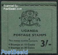Uganda 1965 Tropical Birds Booklet, Mint NH, Nature - Birds - Stamp Booklets - Ohne Zuordnung