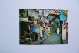 TUNIS  - Souk Des étoffes   -  TUNISIE - Tunisie