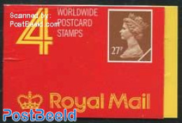 Great Britain 1988 Definitives Booklet, 4x27p, Mint NH, Stamp Booklets - Nuevos